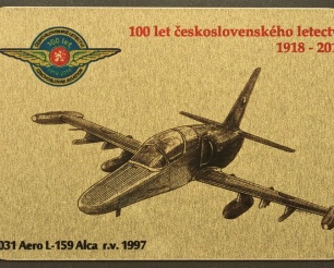 31 Aero L-159 Alca kovová magnetka