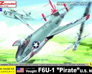 Vought F6U-1 "PIRATE" U.S. Nawy