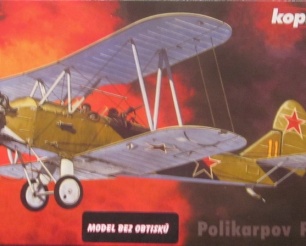 Polikarpov Po-2 (model bez obtisků)