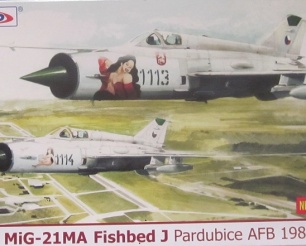 MiG-21 MA Fishbed Pardubice AFB 1989