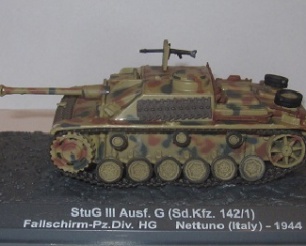 Stug III Ausf. G (Sd.Kfz. 142/1) Fsch.Pz.Div. "HG" Nettuno (Italy) 1944