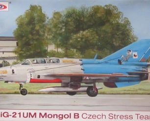 MiG-21 UM Mongol B Czech Stress Team