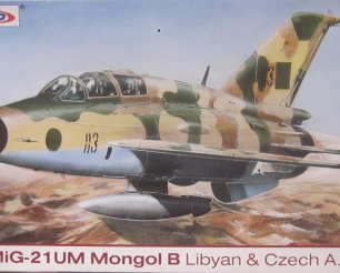 MiG-21 UM Mongol B Libyan + Czech