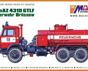 Kamaz 4310 cisterna Feuerwehr Brussov