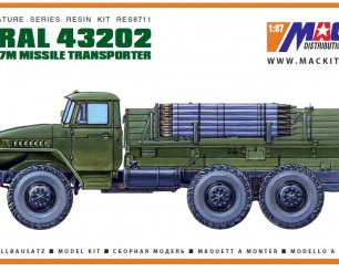 Ural 43202 9F37M přepravník střel 